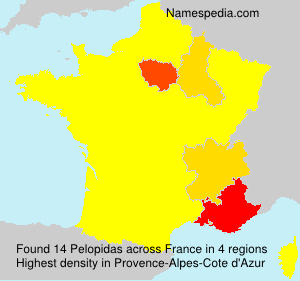 Surname Pelopidas in France
