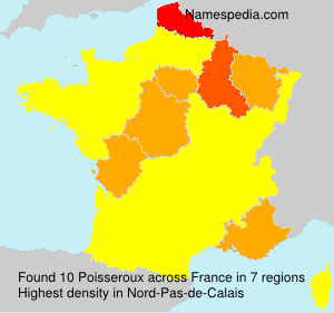 Surname Poisseroux in France