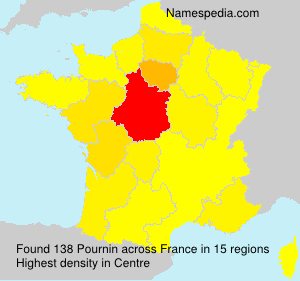Surname Pournin in France