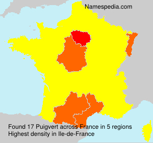 Surname Puigvert in France