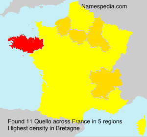 Surname Quello in France