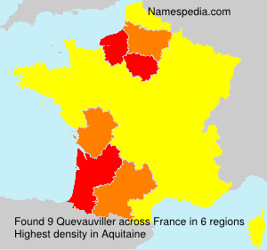 Surname Quevauviller in France