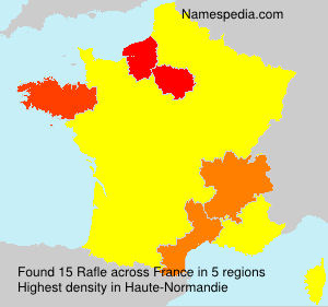 Surname Rafle in France
