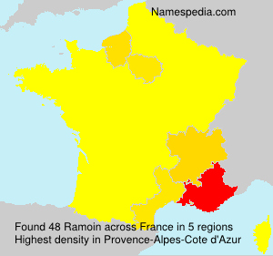 Surname Ramoin in France