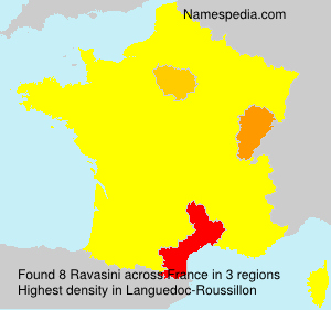 Surname Ravasini in France