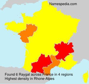 Surname Raygal in France