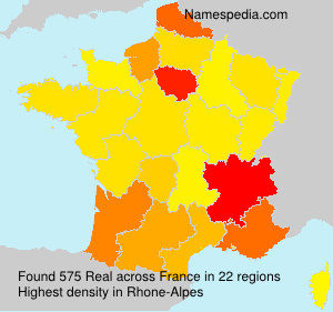 Surname Real in France
