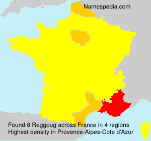 Surname Reggoug in France
