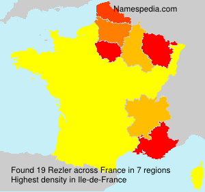 Surname Rezler in France