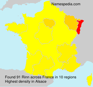 Surname Rinn in France