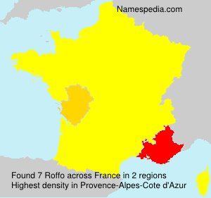 Surname Roffo in France