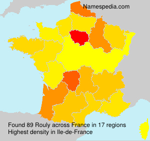 Surname Rouly in France