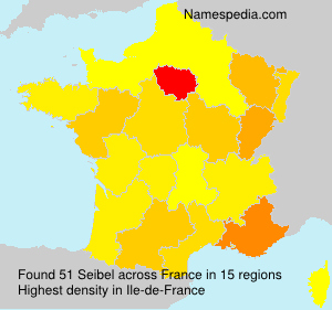 Surname Seibel in France