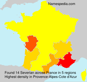 Surname Severian in France