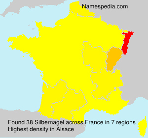 Surname Silbernagel in France