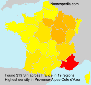 Surname Siri in France