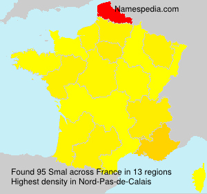 Surname Smal in France