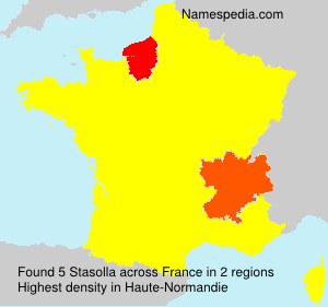 Surname Stasolla in France