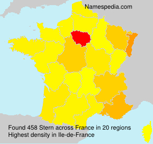 Surname Stern in France