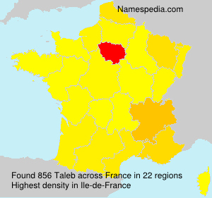 Surname Taleb in France