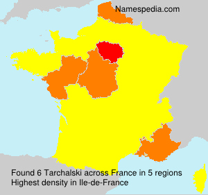 Surname Tarchalski in France