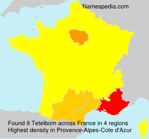 Surname Tetelbom in France