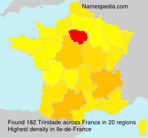 Surname Trindade in France