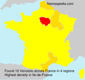 Surname Venutolo in France