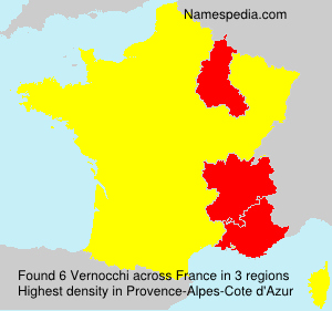 Surname Vernocchi in France