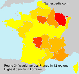 Surname Wagler in France