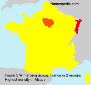 Surname Winterberg in France