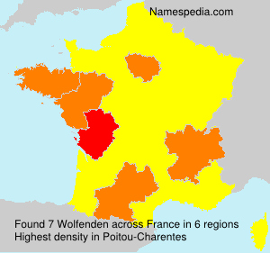Surname Wolfenden in France