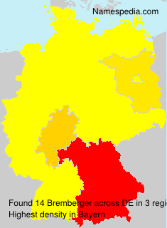 Surname Bremberger in Germany
