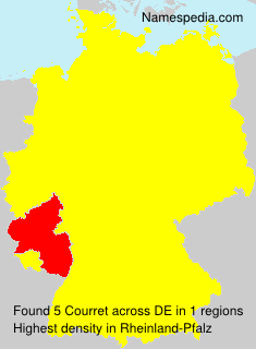 Surname Courret in Germany