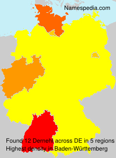 Surname Dernehl in Germany