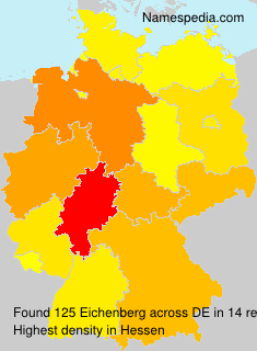 Surname Eichenberg in Germany