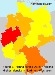 Surname Fichna in Germany