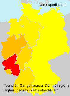 Surname Gangolf in Germany