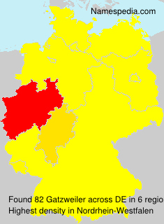 Surname Gatzweiler in Germany