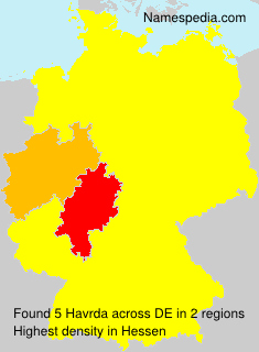 Surname Havrda in Germany