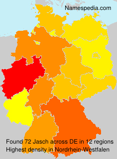 Surname Jasch in Germany