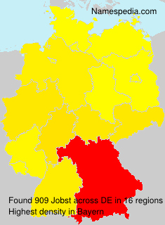 Surname Jobst in Germany