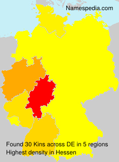 Surname Kins in Germany