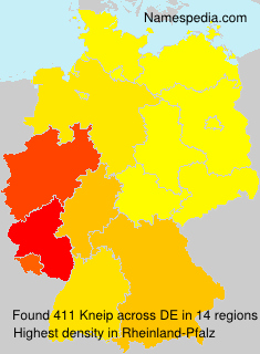 Surname Kneip in Germany