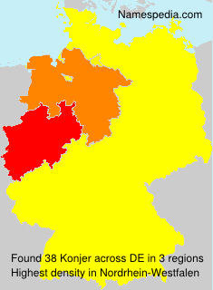 Surname Konjer in Germany
