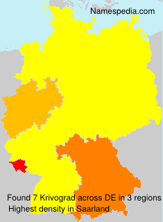 Surname Krivograd in Germany