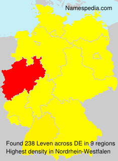 Surname Leven in Germany