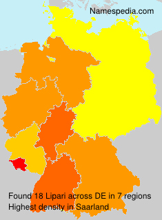 Surname Lipari in Germany