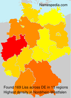 Surname Liss in Germany