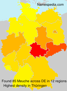 Surname Meuche in Germany